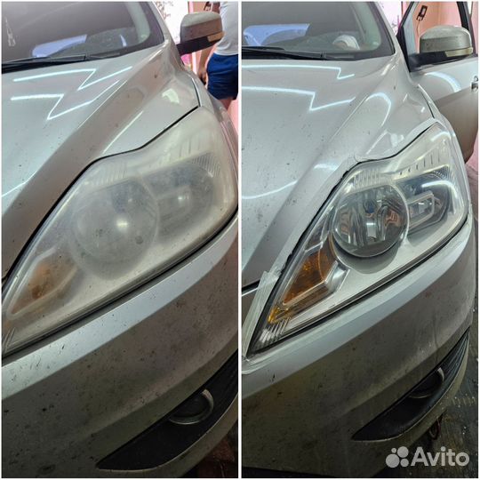 Химчистка полировка и озонирование авто