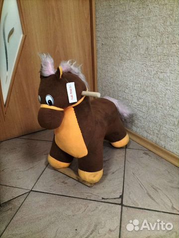 Мягкая игрушка лошадь