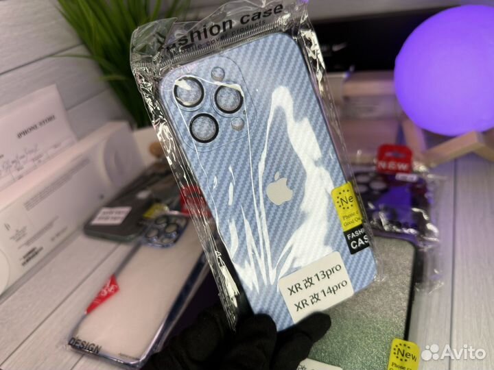 Чехол на iPhone XR в корпусе 13/14 Pro