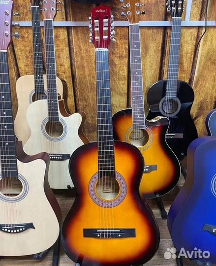Гитара классическая, акустическая новая
