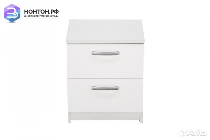 Тумба прикроватная Лотос белый