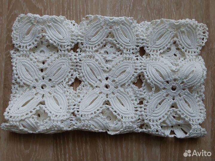 Салфетка кружевная новая.Вязан.крючком