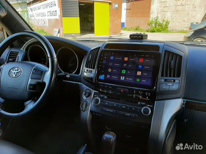 Android магнитола Toyota LC200 07-15 H, есть Teyes