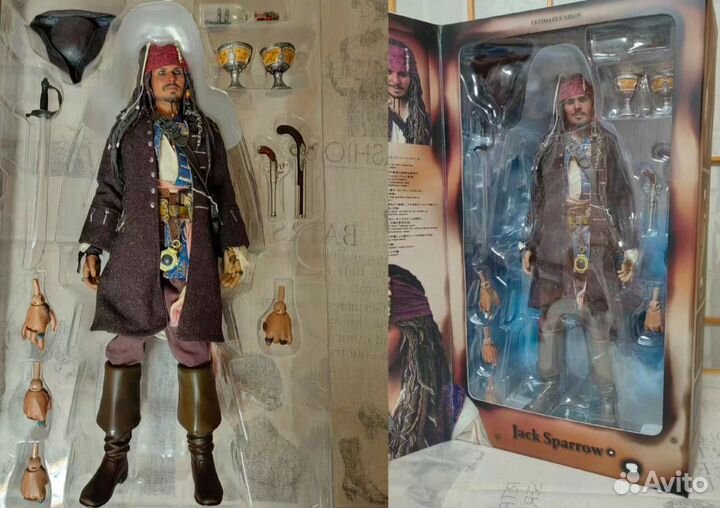 Medicom Enterbay captain Jack Sparrow не hot toys