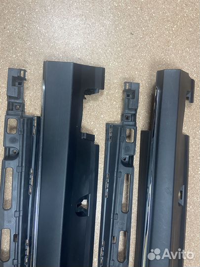 Накладки порогов в сборе Mercedes ML GLE W166