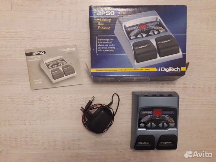 Басовый процессор Digitech Bp50 с драм-машиной