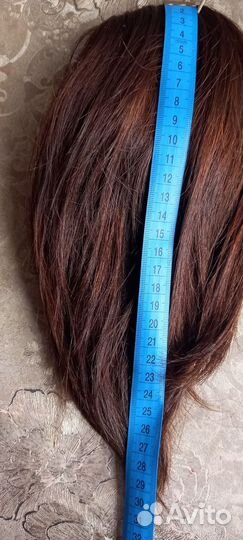 Шиньон из натуральных волос