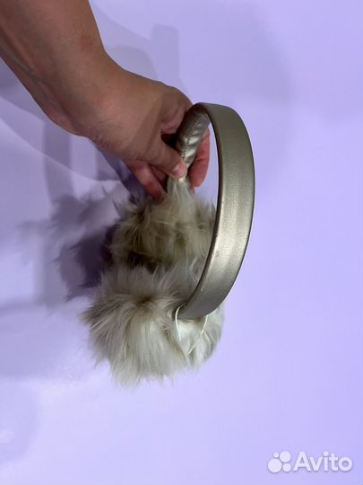 Новые детские меховые наушники original marines