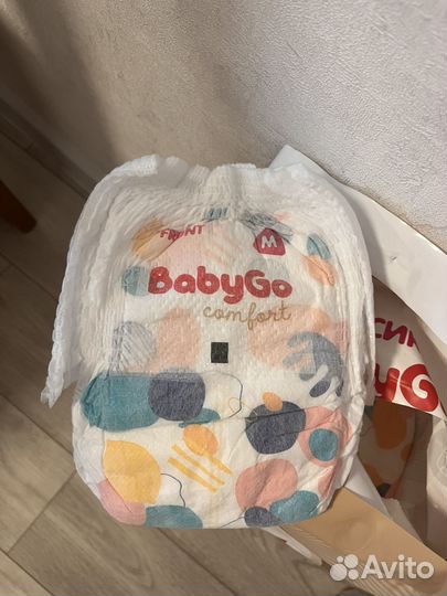 Трусики BabyGo Comfort M 6-11 кг 38шт