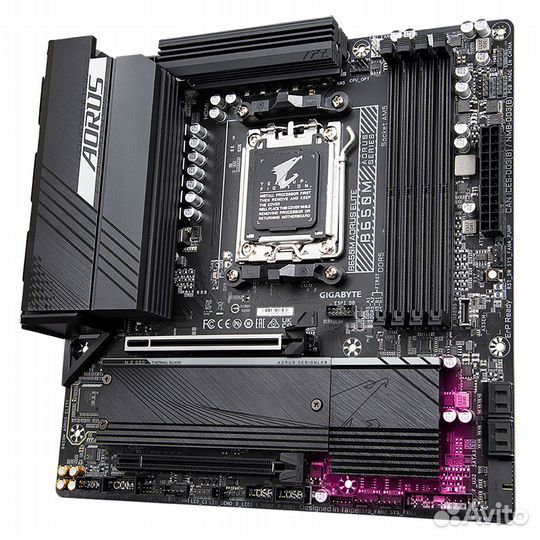 Материнская плата Gigabyte B650M aorus elite, RTL