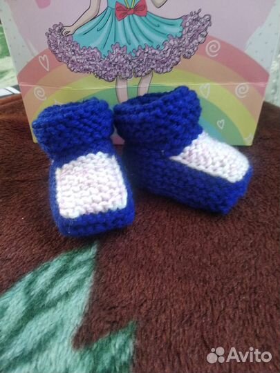 Пинетки для новорожденных