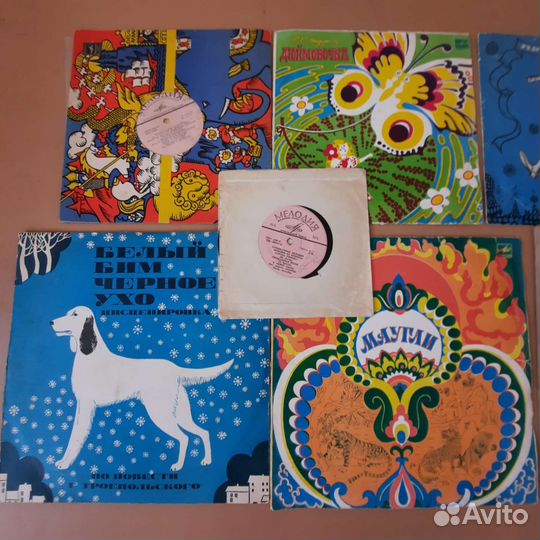 Виниловые пластинки детские