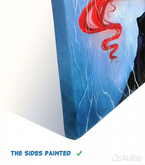 Интерьерная картина, ню, фэнтези, девушка