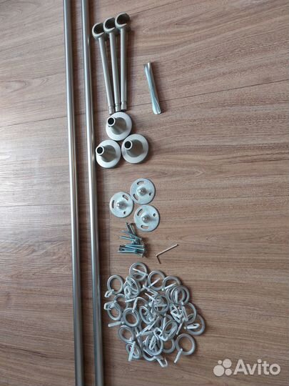 Гардина (карниз) настенная 3200мм металлическая