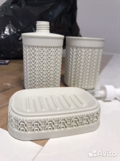 Дозатор для мыла, мыльница, стаканчик