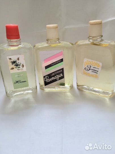 Одеколоны СССР винтаж