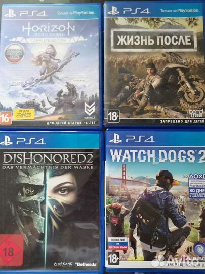 Игры ps4