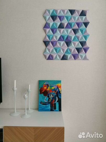 3D панель. Декор