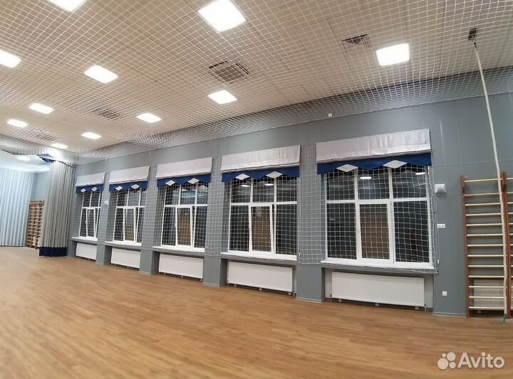 Сетка заградительная 100х100 2мм полипропилен