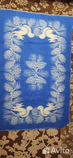 Одеяло детское шерстяное