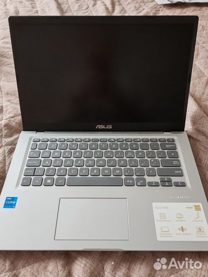 Ноутбук asus X415EA-EB383W Silver 14