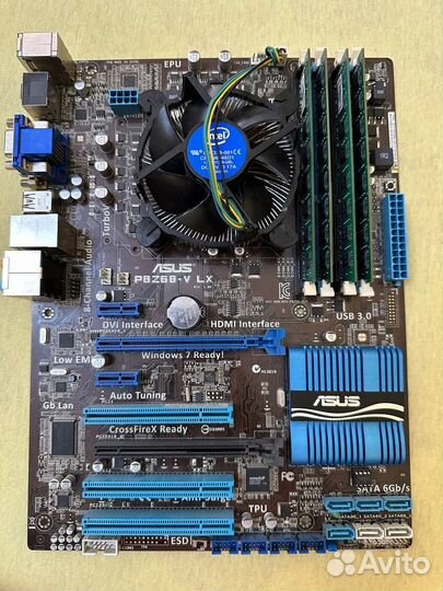 Материнская плата с процессором i3 3240