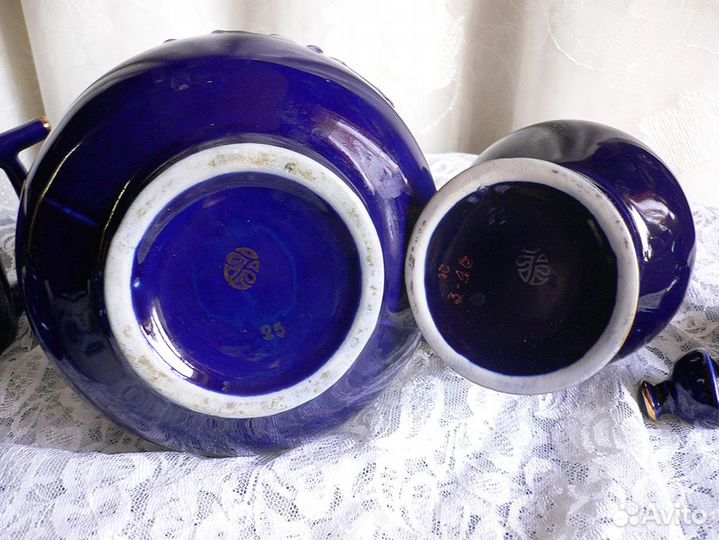 Чайники кобальт, СССР