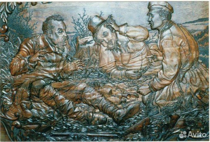 Резьба по дереву на охотничьих ружьях, шкатулках