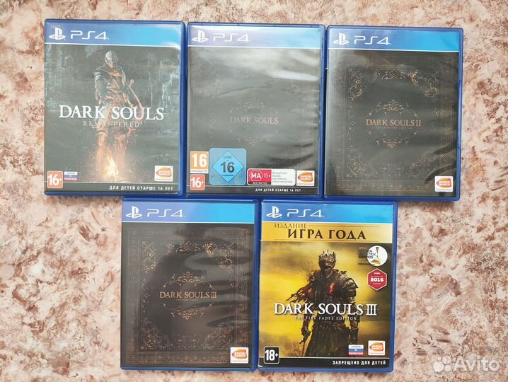 Игры Серии Dark Souls Для PS4