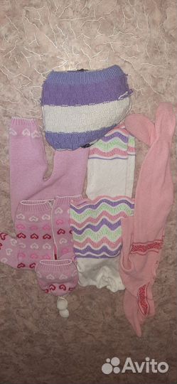 Детская одежда для девочек 74 80 пакетом