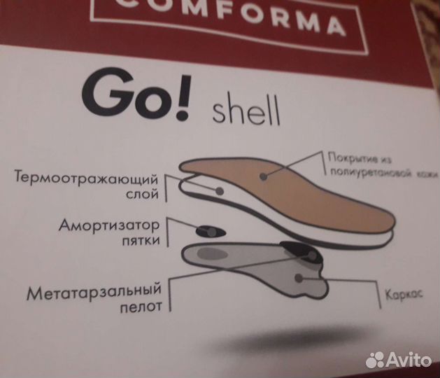 Ортопедические стельки новые