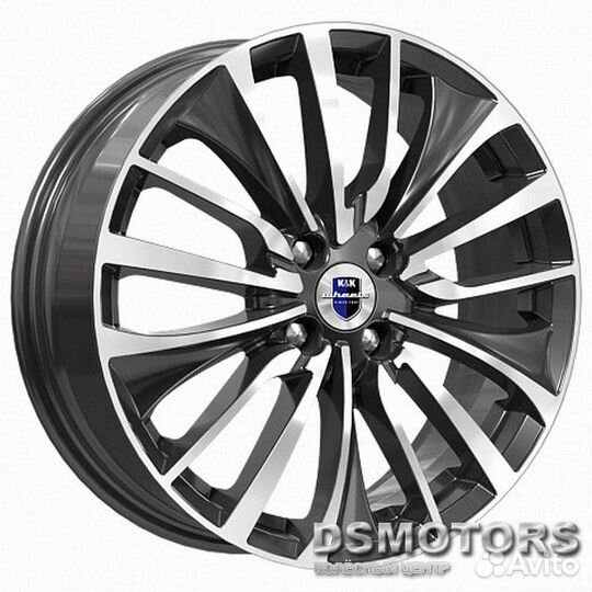 Диски Flanker 6.5/17 4x100 ET41 d60.1 алмаз чёрный