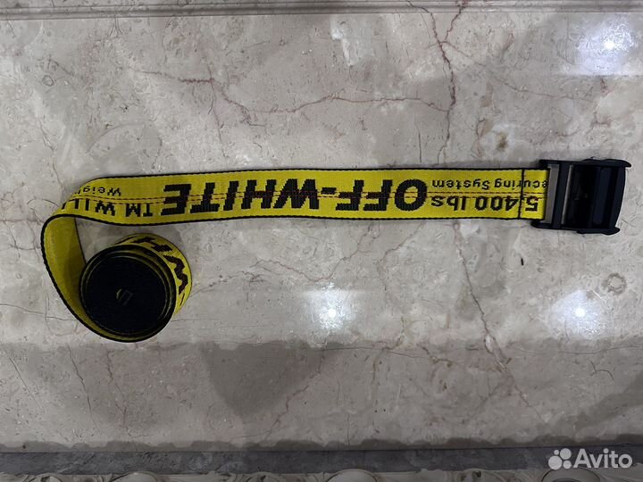 Off white ремень оригинал