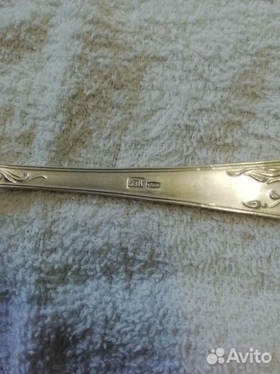 Ложка большая серебряная