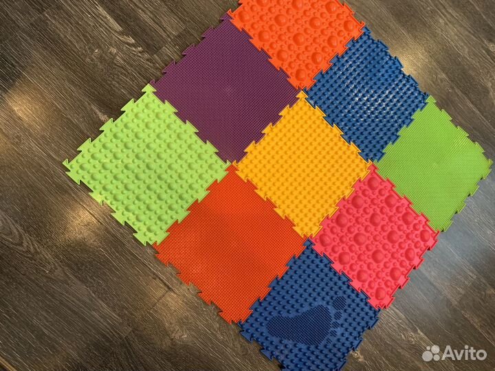 Коврик модульный массажный