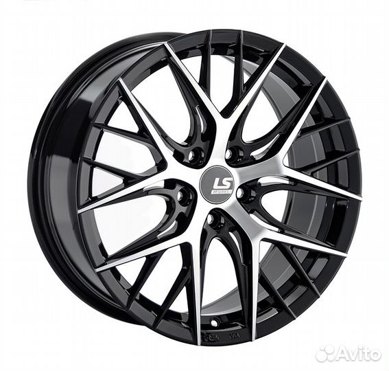 R18 5x114,3 8J ET30 D60,1 LS FlowForming RC57 BKF