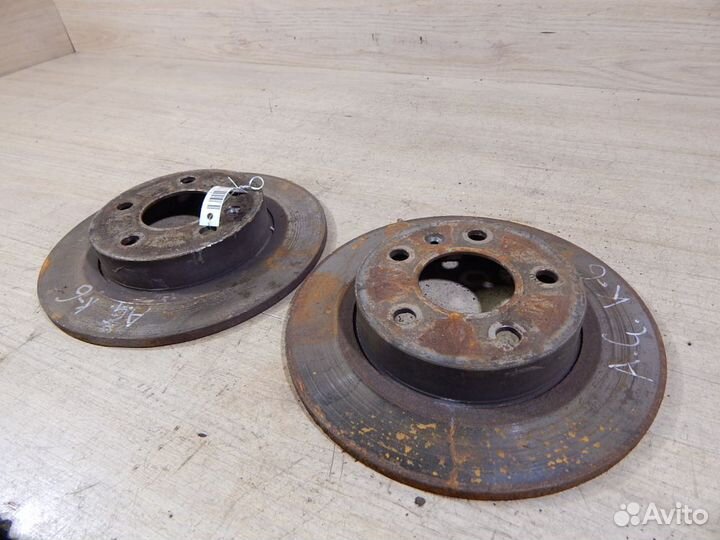 Диск тормозной задний Opel Astra H