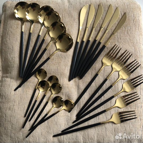 Набор столовых приборов на 6 персон 24 30 предмета