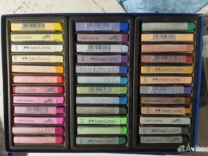 Сухая пастель Фабер кастел
