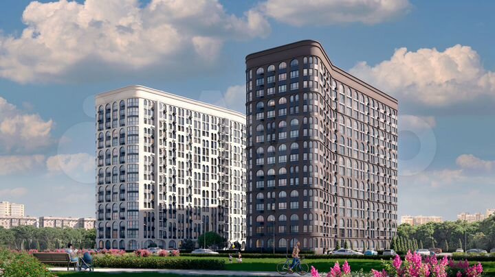 2-к. квартира, 77 м², 9/16 эт.