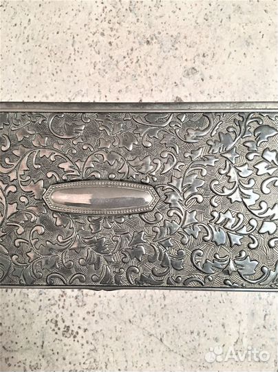 Шкатулка Серебрение Винтаж Флоренция Италия