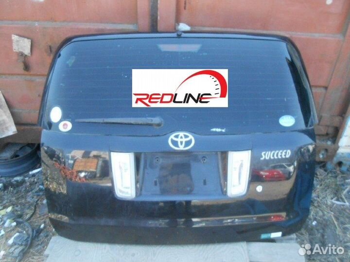 Крышка багажника Toyota Succeed NCP55 черная