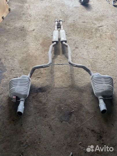 Глушитель в сборе Audi A6 C6 BAT 2005