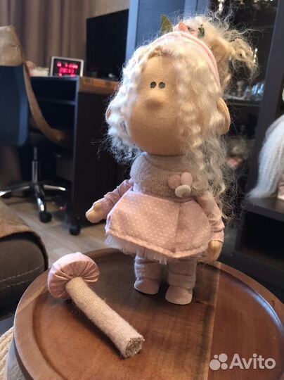 Текстильная кукла тильда