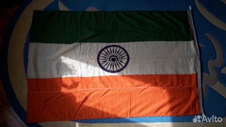 Флаг Индии 1989 год. Производство СССР