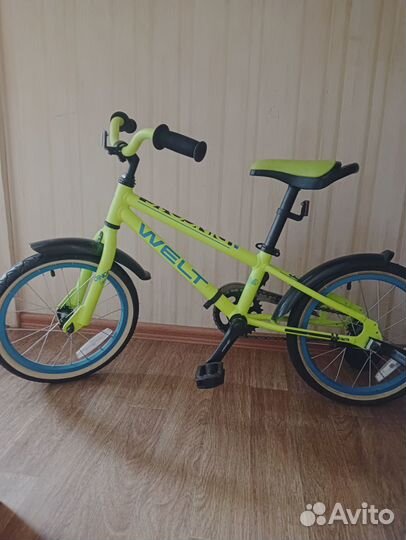 Детский велосипед, первый, лучший welt dingo 16