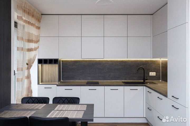 Кухонный гарнитур в новостройку за 3 дня