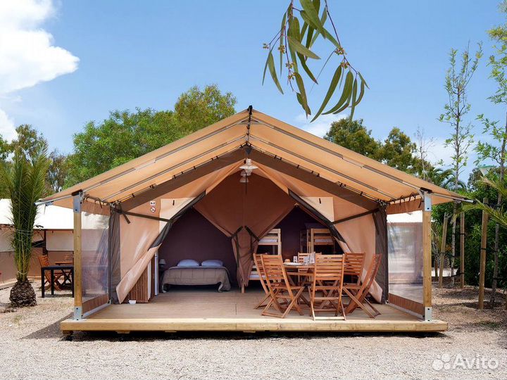 Сафари-тент для глэмпинга, экодом, палатка