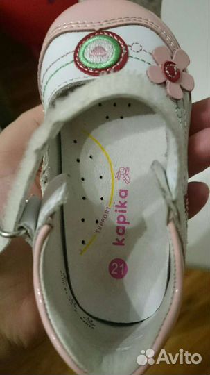 Туфли и кроссовки на девочку 21р