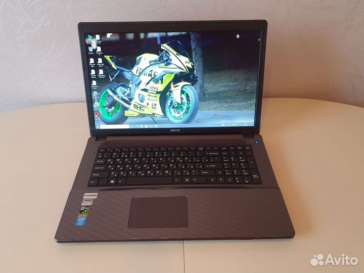 Игровой ноутбук Dexp w670s